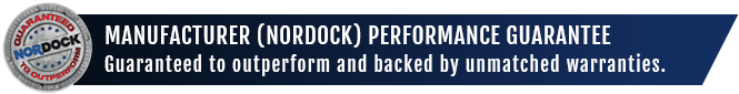 Nordock products are guaranteed to outperform