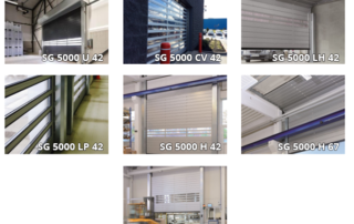 Hormann Speed-Guardian series of high-speed rigid roll-up doors