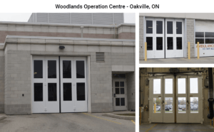 Four-Fold doors at Woodlands Operation Centre