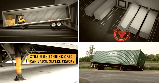 Potential hazards of a trailer without a secondary support system
