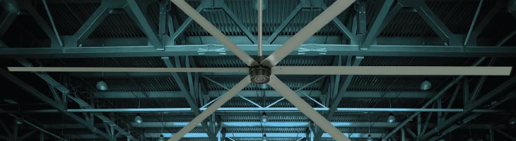 HVLS Fan on Ceiling