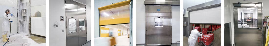 Food Processing Door Header