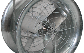 galvanized high velocity fan