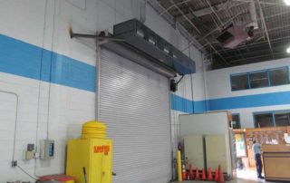 Industrial direct drive air curtain manufacturing rolling steel door