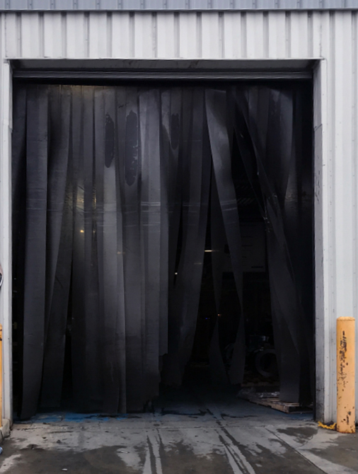 Rollstar Metal Forming - Outside - Before Strip Curtains