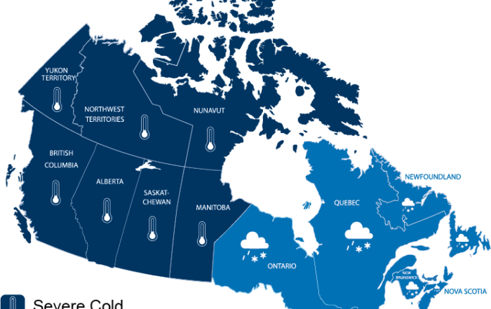 server cold, more active storms, snow, rain across canada