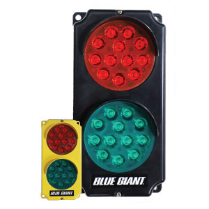 red gree dock communication traffic light