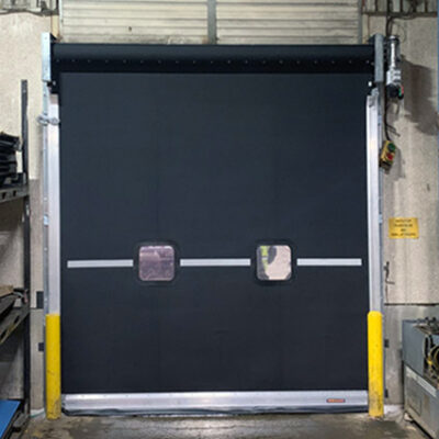 Heavy Duty Direct Drive HD-DD 3065 rubber door Woodbridge Manufacturing Plant