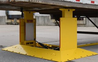 Ground Mounted Trailer Support GMTS Raised stand IWI