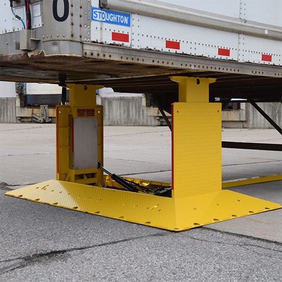 Ground Mounted Trailer Support GMTS Raised stand IWI
