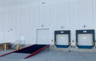 Stationary Steel Drive-in Ramp ajax ontario loading dock