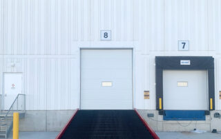 Stationary Steel Drive-in Ramp ajax ontario loading dock