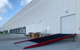 Stationary Steel Drive-in Ramp ajax ontario loading dock