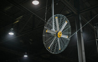 BAF Big Ass Fans directional fan Pivot overhead ceiling mount