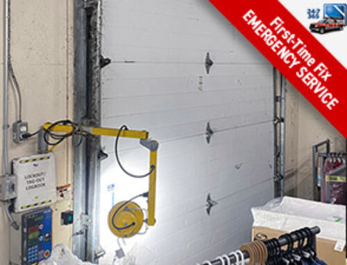 Warehouse Door Emergency Repair – Bowmanville Store